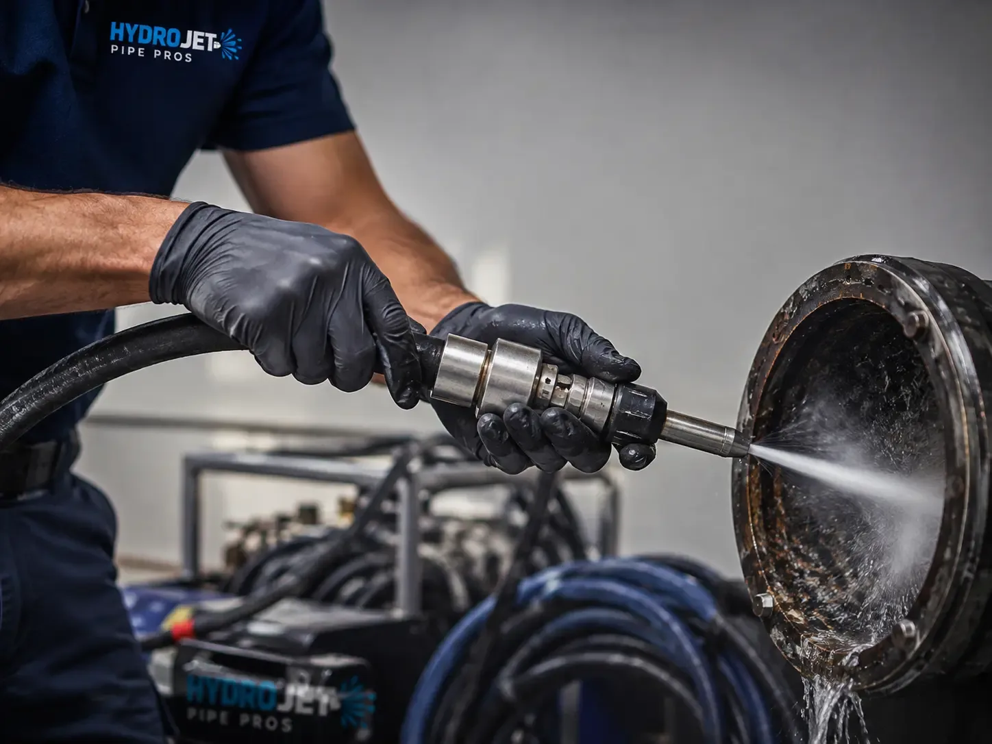 Hydro Jet Pipe Descaling in Buda, TX